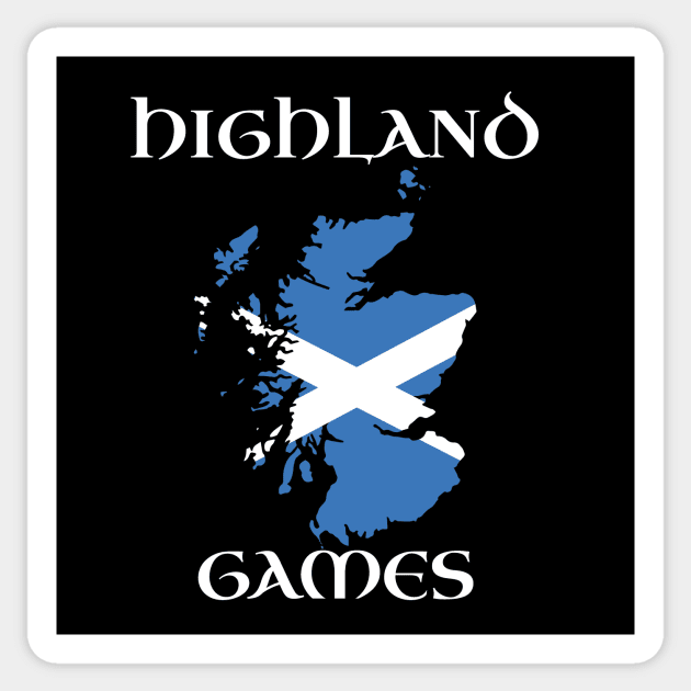 Highland Games Scotland Sticker by SNZLER